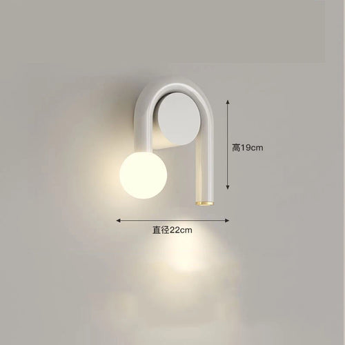 applique murale Nolvety 2 led chambre lit Table d'appoint appareil ménager lampes de livre pas de scintillement Protection des yeux éclairage mural - vue 9 sur 8