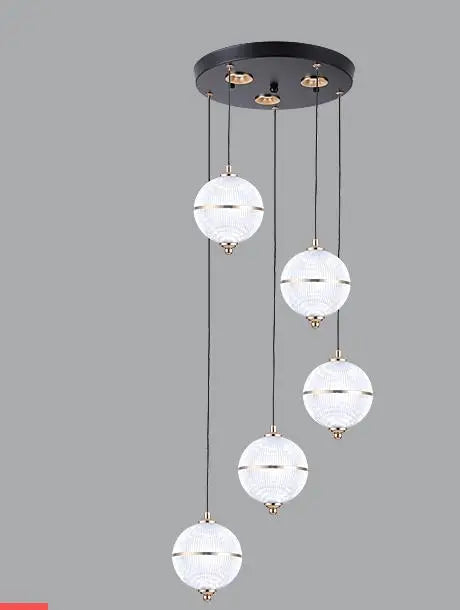 suspension boule acrylique moderne pour restaurant et bar - vue 16 sur 16