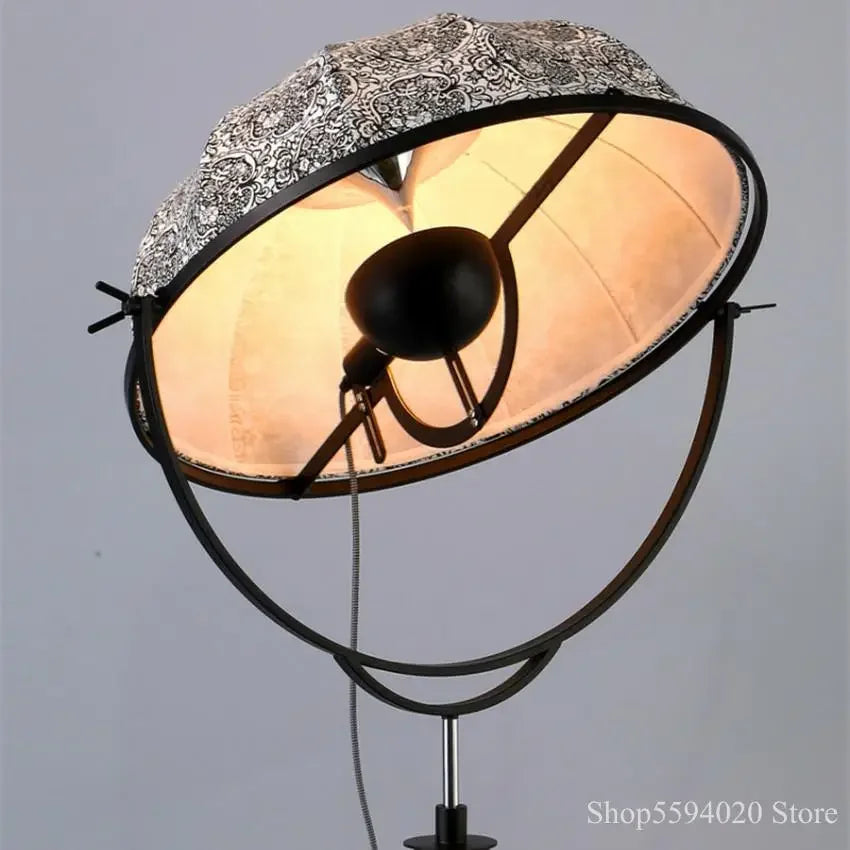lampadaire led moderne style loft pour décoration intérieure - vue 4 sur 9
