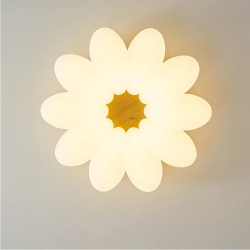 lustre créatif à pétales pour un éclairage chaleureux et apaisant - vue 2 sur 24