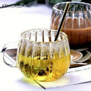 verres citrouille halloween en verre borosilicate 450ml