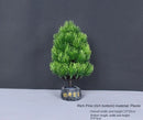plante artificielle bonsaï en plastique pour décoration intérieure