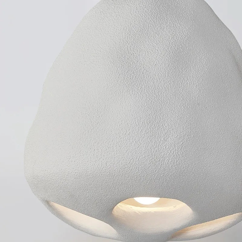 lustre led de style wabi sabi nordique créatif personnalisé - vue 5 sur 9