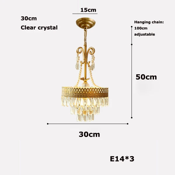 lustre à led cristal en forme de goutte d'eau 2024 pour éclairage élégant - vue 14 sur 14