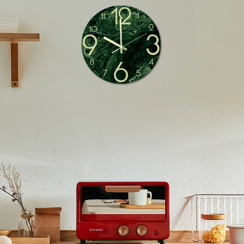applique murale led minimaliste en marbre naturel