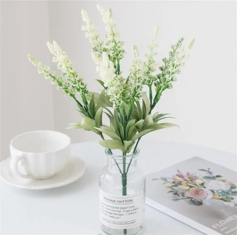 lavande artificielle pour décoration de table et mariage - vue 6 sur 9