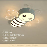 plafonnier led dessin animé petite abeille décoration maternelle moderne