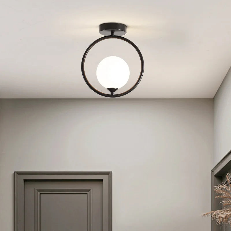 Plafonnier Nordique Simple Moderne - vue 4 sur 16