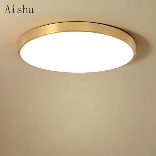 plafonnier led ultra fin pour décoration intérieure élégante et moderne - vue 2 sur 7