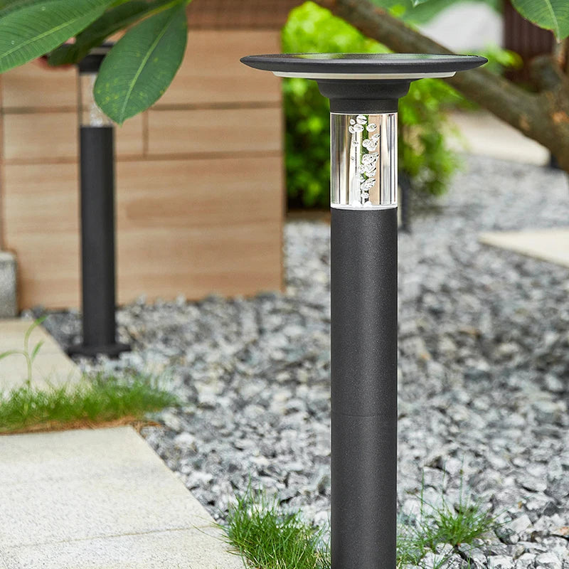 lampe solaire de jardin étanche led pour extérieur - vue 5 sur 12