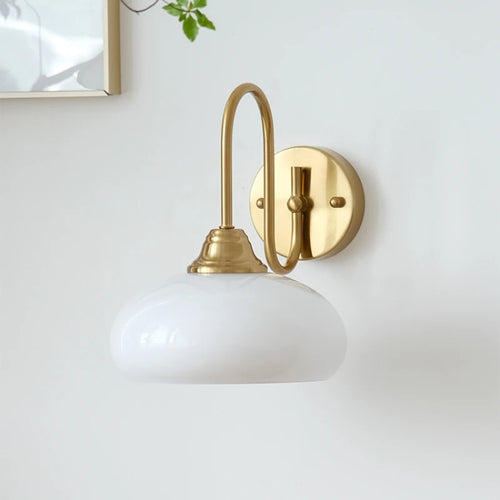 2024 Bauhaus Medieval Modern French Bedroom, Study Room, Living Room Chandelier Designer Nordic Retro Wall Lamp - vue 5 sur 9