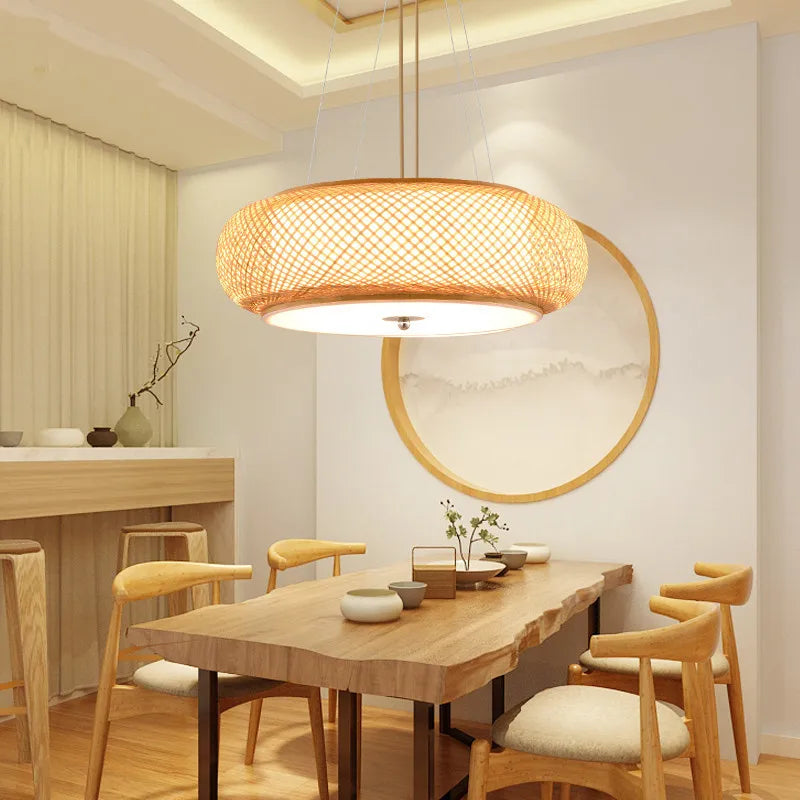 suspension en bambou style japonais modernes