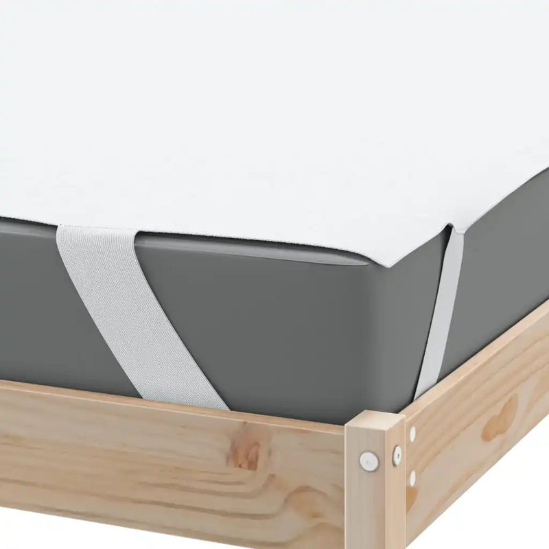 protège-matelas imperméable blanc pour literie confortable