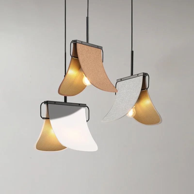 lustre en tissu style chinois pour restaurant et café - vue 2 sur 9