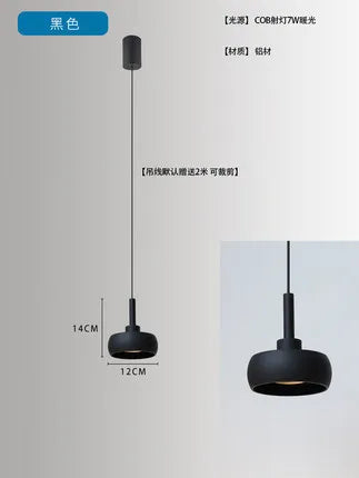 suspension nordique en aluminium pour décoration minimaliste
