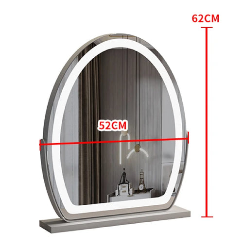 miroir de courtoisie éclairé avec capteur tactile et éclairage dimmable - vue 13 sur 15