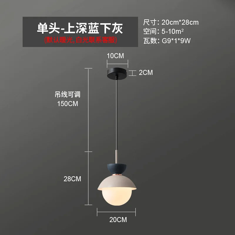 lampe de chevet moderne nordique créative pour décoration intérieure - vue 17 sur 26