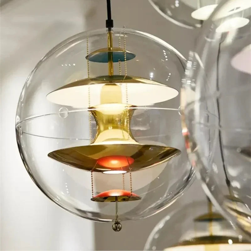 suspension globe design haut de gamme pour décoration intérieure - vue 5 sur 9