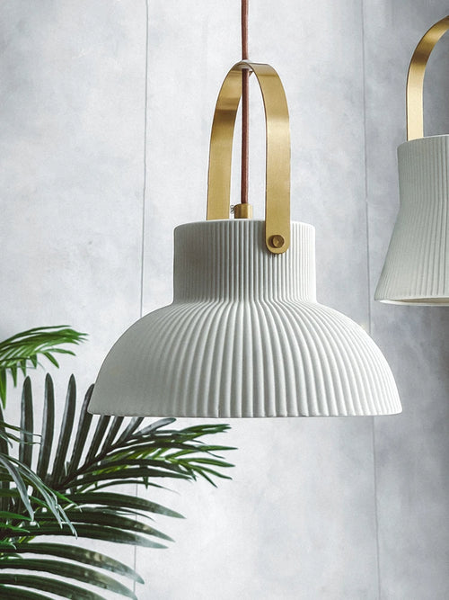 lampe en céramique style japonais pour restaurant et bar - vue 5 sur 14