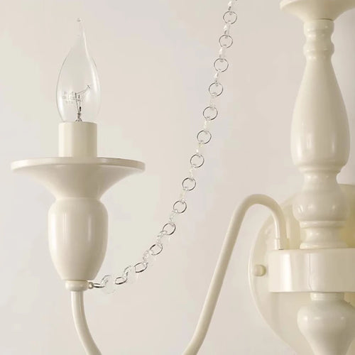 applique murale rétro en cristal style rustique pour décoration - vue 4 sur 8