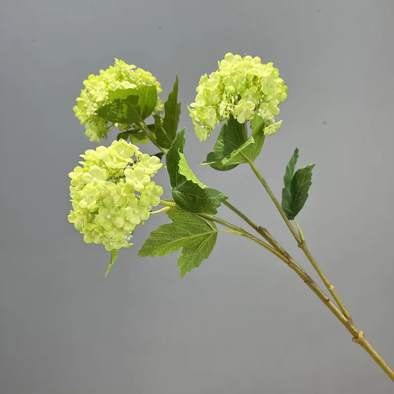 boule de neige florale en soie décoration mariage fausses fleurs hortensia - vue 11 sur 13