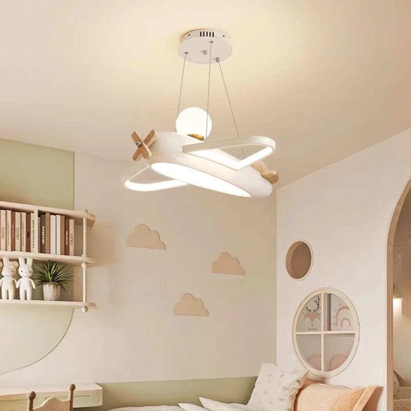 lustre moderne pour chambre d'enfant style romantique et élégant - vue 5 sur 8