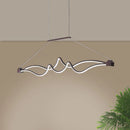 lampe simple et moderne en aluminium pour éclairage intérieur