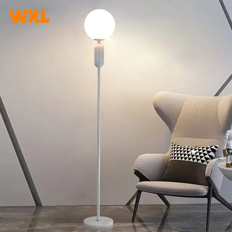 lampadaire led scandinave pour un éclairage intérieur moderne - vue 5 sur 8