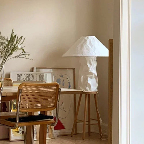 lampe à poser de luxe style wabi-sabi nordique design créatif - vue 2 sur 9