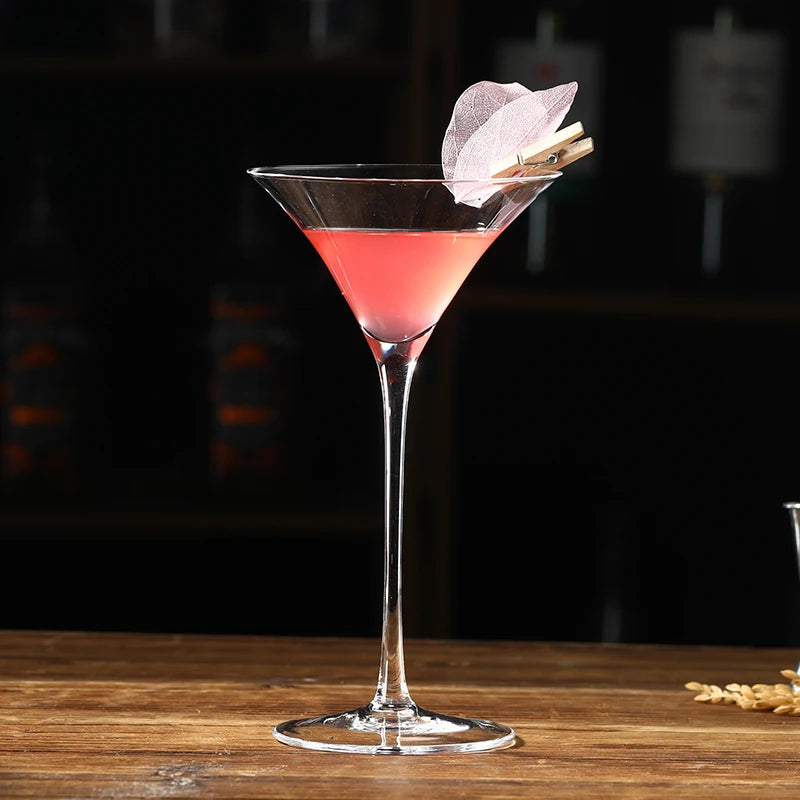 Verres à pied élégants cocktail champagne vin multiusage - vue 4 sur 7