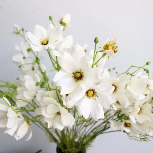 fleur artificielle de camomille pour décoration de mariage et fête - vue 2 sur 12