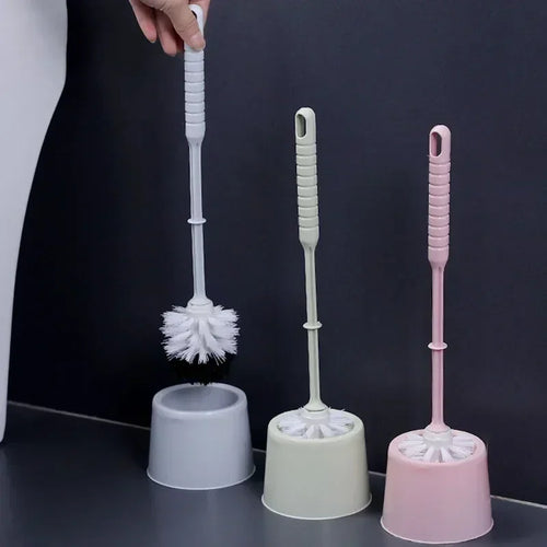 brosse de toilette luxe avec long manche pour nettoyage efficace - vue 2 sur 8