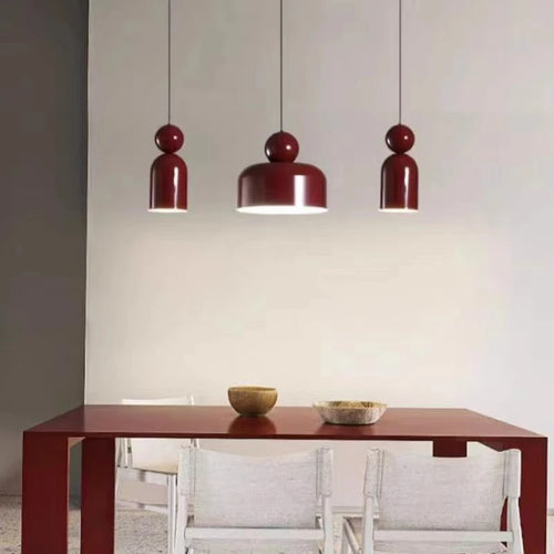 lustre moderne réglable cordon métallique pour intérieur design - vue 3 sur 24