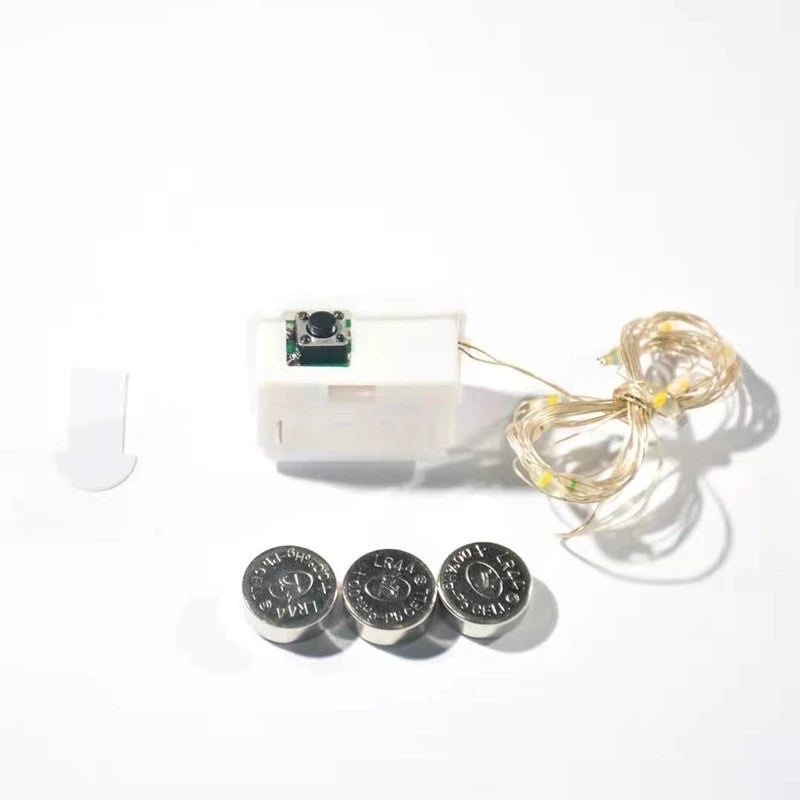 lot de 5 guirlandes lumineuses à led pour décorations festives - vue 6 sur 11