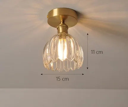 plafonnier moderne en verre pour intérieur et extérieur lumineux - vue 11 sur 30