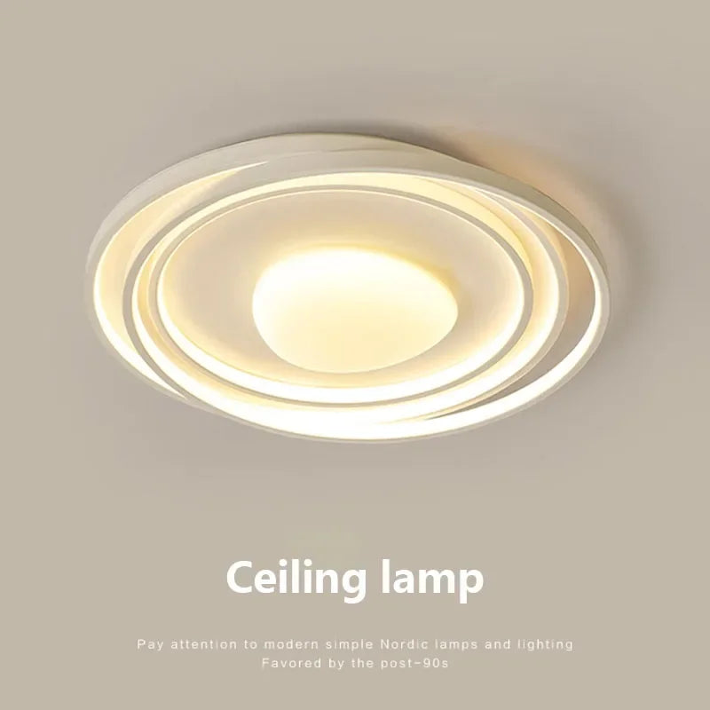 plafonnier moderne à leds pour décoration intérieure