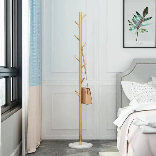 porte-manteau luxe sur pied avec 8 crochets organisateur polyvalent - vue 2 sur 13