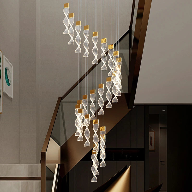 lustre décoratif pour un éclairage élégant et moderne - vue 3 sur 22