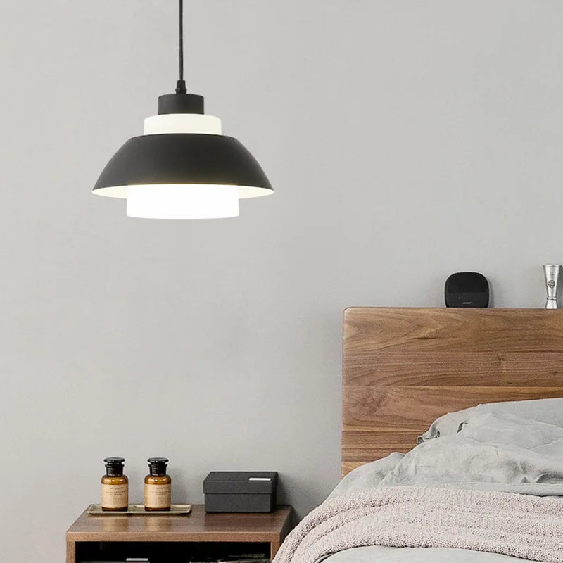 suspension moderne nordique LED créative design macaron pour intérieur - vue 10 sur 12