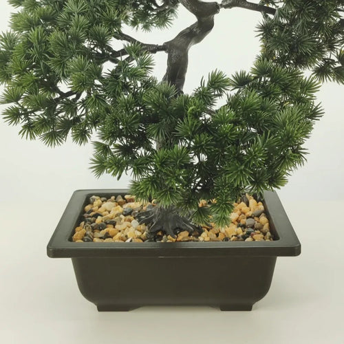 plantes artificielles style chinois aiguille de pin décoratives pour fête - vue 3 sur 5