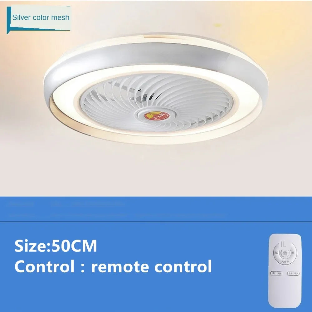 ventilateur de plafond intelligent bluetooth avec lumière télécommande - vue 8 sur 16