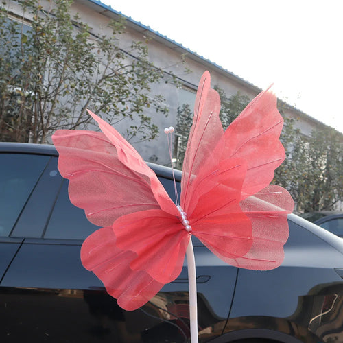 fond de papillon en maille pour mariage et fête - vue 11 sur 10