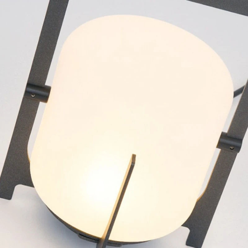 lampadaire solaire moderne en acrylique pour intérieur et extérieur - vue 6 sur 9