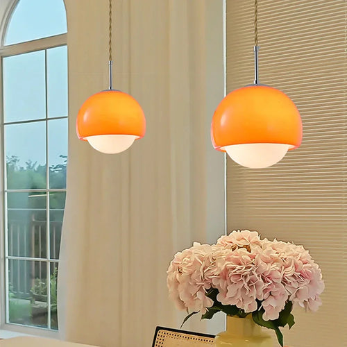 lampe suspendue nordique en verre pour intérieur décoratif - vue 5 sur 8