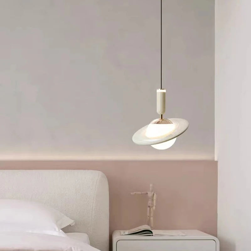 lustre saturno design led ajustable en hauteur - vue 5 sur 9