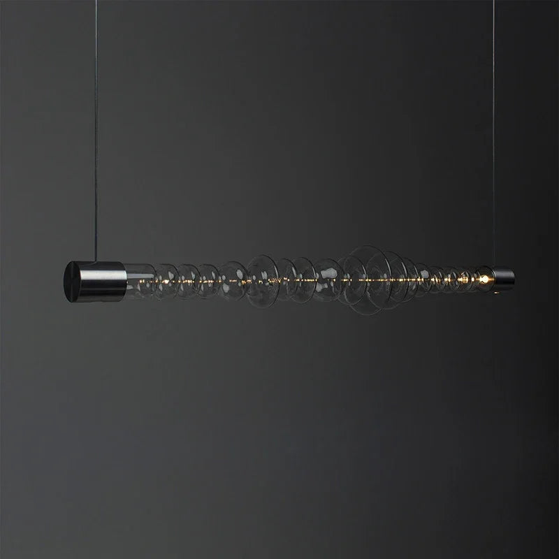 lustre en verre design créatif minimaliste pour restaurant moderne - vue 3 sur 7