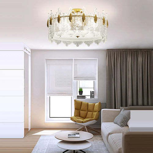 plafonnier de luxe 	 avec lumière led et contrôle lampara - vue 9 sur 9