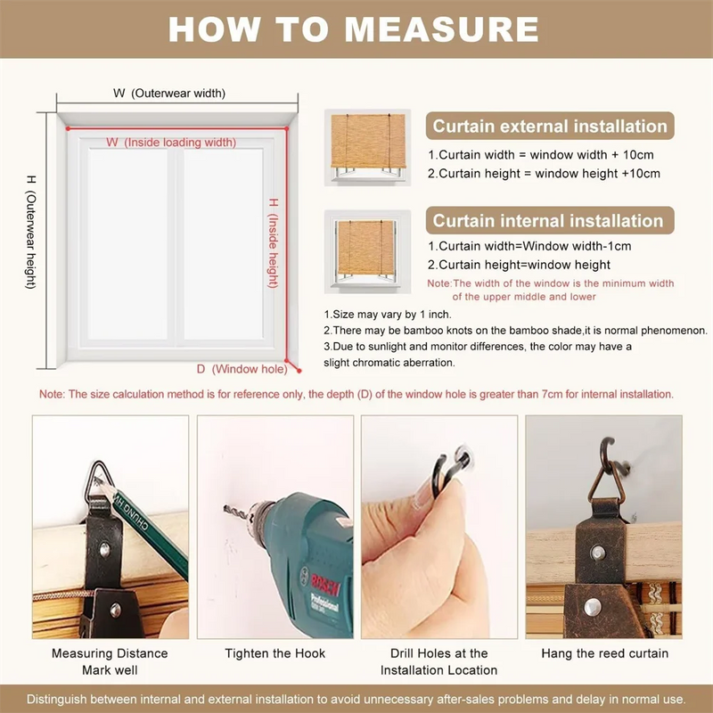 Store enrouleur bambou perlé style japonais salon chambre