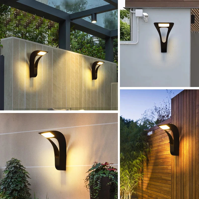 applique murale extérieure imperméable pour jardin hôtel villa - vue 7 sur 12