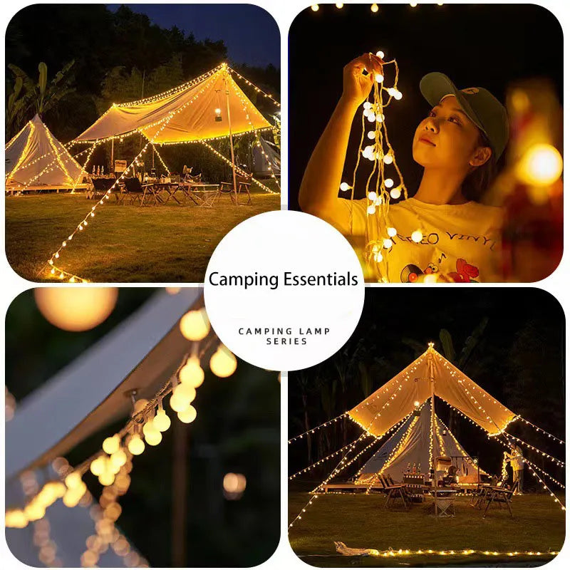 guirlande lumineuse led étanche pour extérieur jardin mariage décoration